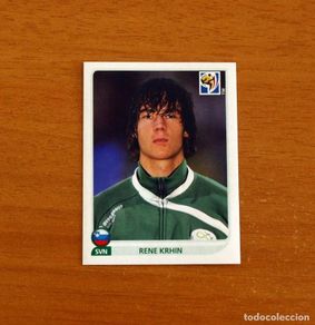 Football Stickers: Eslovenia -Nº 251 Rene Krhin -Mundial South Africa 2010 FIFA World Cup-Panini -Nunca Pegado